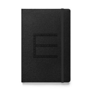 A CUTE GUY LETTER E NOTEBOOK