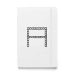 A CUTE GUY LETTER A NOTEBOOK