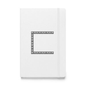 A CUTE GUY LETTER C NOTEBOOK