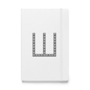 A CUTE GUY LETTER W NOTEBOOK