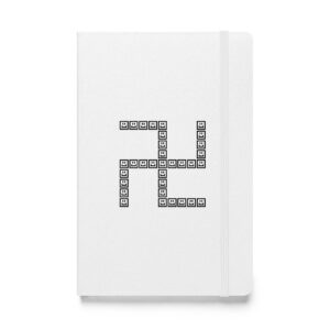 A CUTE GUY LETTER X NOTEBOOK