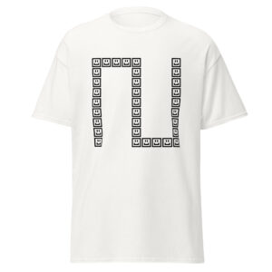 A CUTE GUY LETTER N TEE