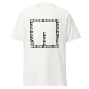 A CUTE GUY LETTER Q TEE