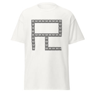 A CUTE GUY LETTER R TEE