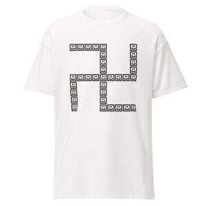 A CUTE GUY LETTER X TEE