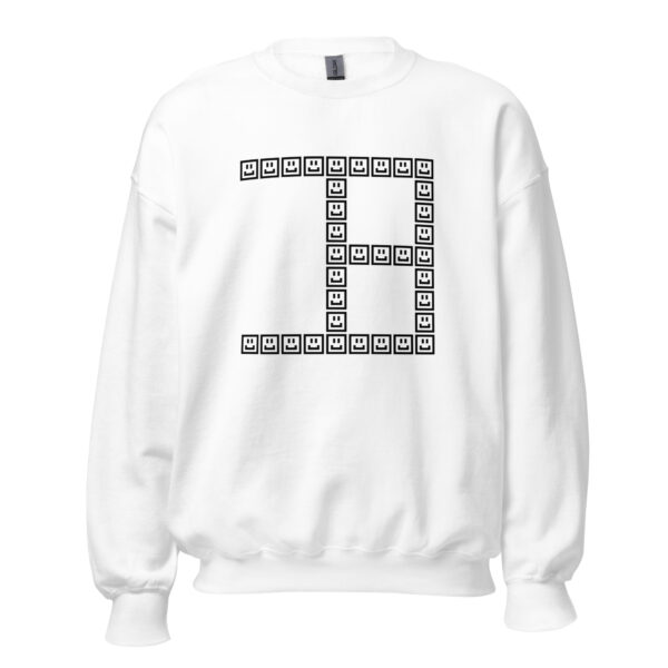 A CUTE GUY LETTER B SWEATSHIRT