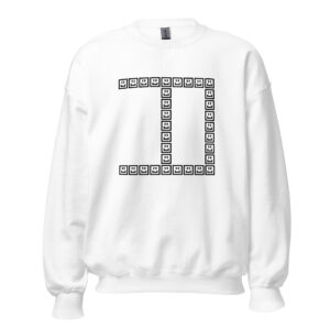 A CUTE GUY LETTER D SWEATSHIRT