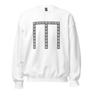 A CUTE GUY LETTER M SWEATSHIRT