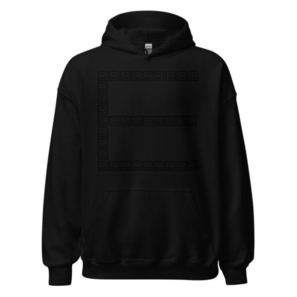 A CUTE GUY LETTER E HOODIE - Image 2