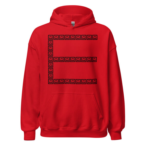 A CUTE GUY LETTER E HOODIE - Image 3