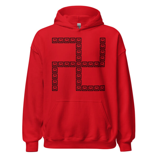 A CUTE GUY LETTER X HOODIE - Image 3