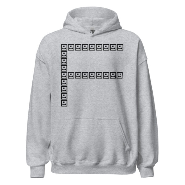 A CUTE GUY LETTER F HOODIE - Image 5