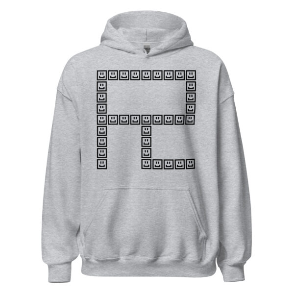 A CUTE GUY LETTER R HOODIE - Image 5