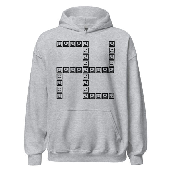 A CUTE GUY LETTER X HOODIE - Image 5