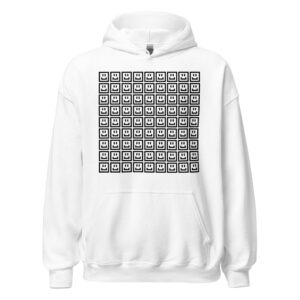 A CUTE GUY PIXEL HOODIE