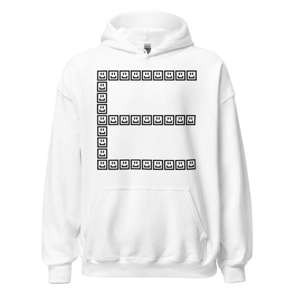 A CUTE GUY LETTER E HOODIE