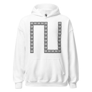 A CUTE GUY LETTER N HOODIE