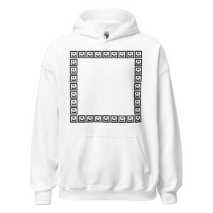 A CUTE GUY LETTER O HOODIE