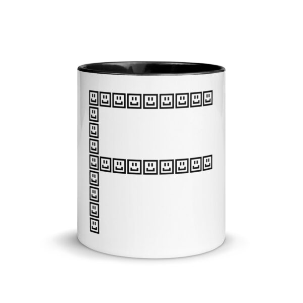 A CUTE GUY LETTER F MUG