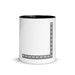 A CUTE GUY LETTER J MUG