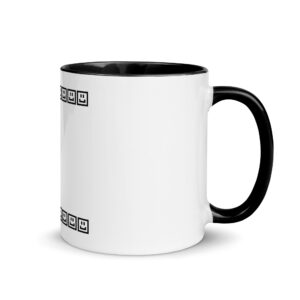 A CUTE GUY LETTER C MUG