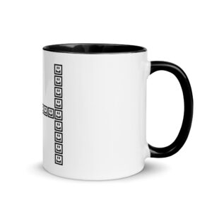 A CUTE GUY LETTER H MUG