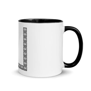 A CUTE GUY LETTER J MUG