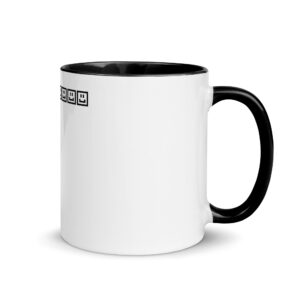 A CUTE GUY LETTER T MUG